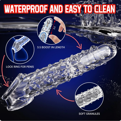 Bigger. Harder. Wilder. The Explosive Vibrating Wolf-Tooth Crystal Sleeve