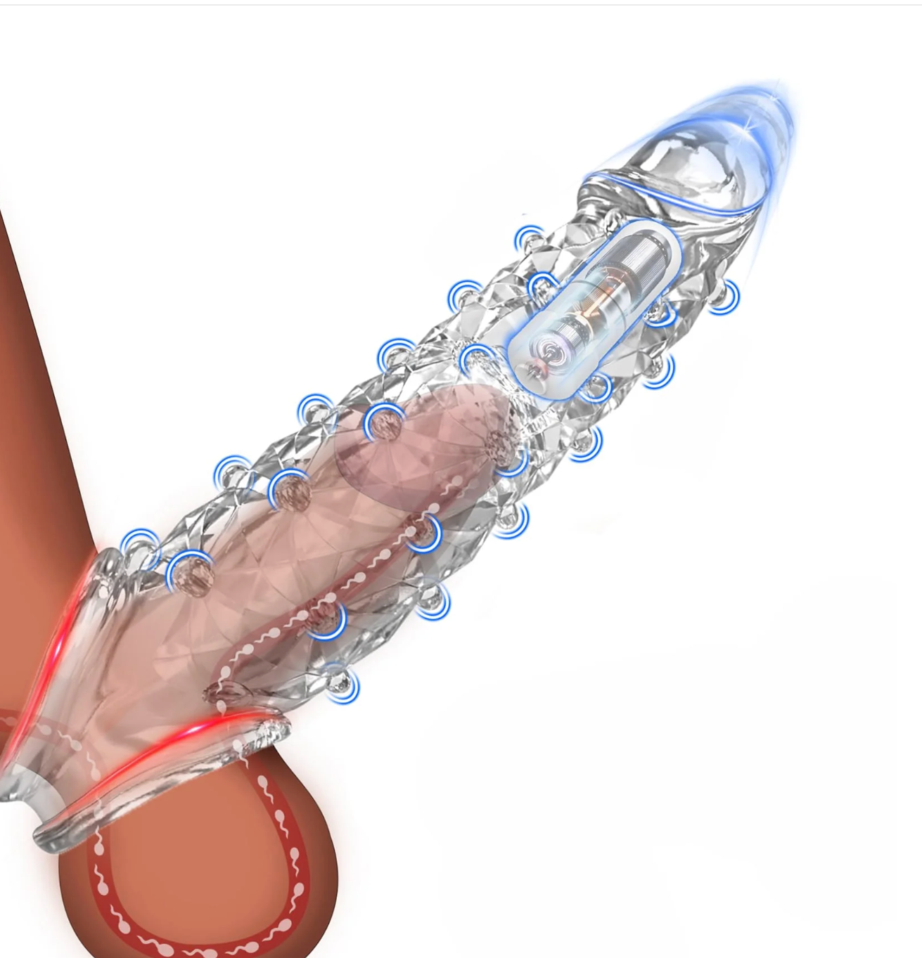 Bigger. Harder. Wilder. The Explosive Vibrating Wolf-Tooth Crystal Sleeve