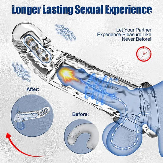 Reusable Extension Vibrator – Makes You Longer, Harder & Unstoppable