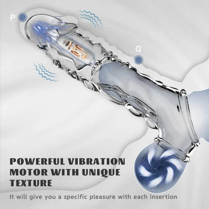 Reusable Extension Vibrator – Makes You Longer, Harder & Unstoppable